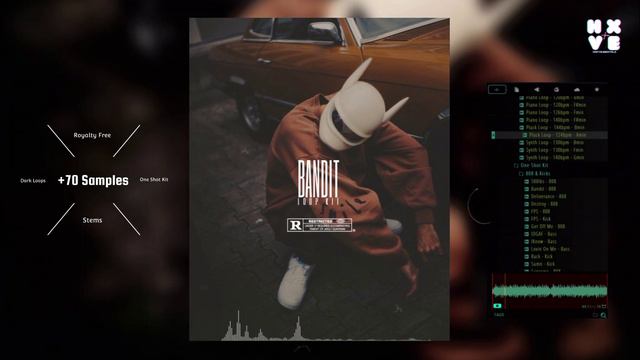 [+75] FREE Sample Pack/Loop Kit "BANDIT" | Dark, Melodic, Travis Scott | Melody Pack 2024 смотреть онлайн