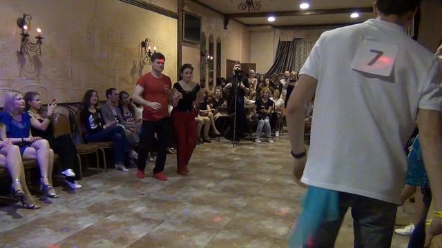 Баттлы Dame Salsa 2019 - Марина+Сергей / Эля+Роман (выход 2) смотреть онлайн
