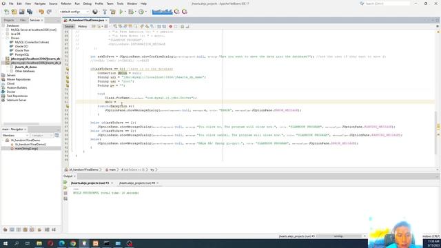 Java connects MySQL (A simple slam book program) смотреть онлайн