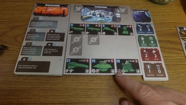 Burning Suns Player Board Explanation смотреть онлайн