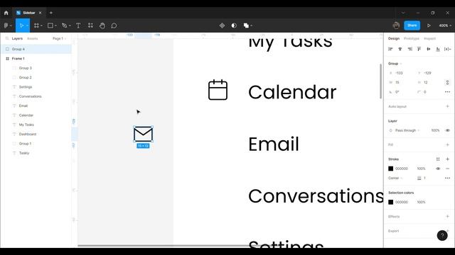 Create Sidebar Menu in Figma | Figma tutorial for beginners | смотреть онлайн