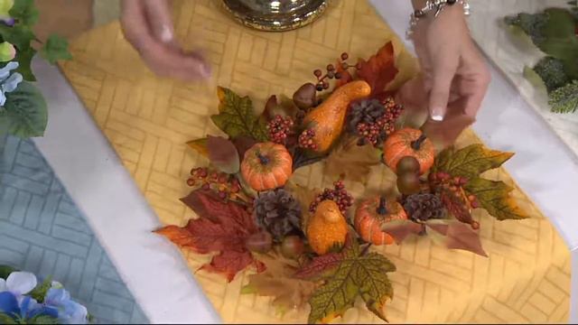 Seasons of Magnolia Set of 2 Candle Rings by Valerie Auto-Delivery on QVC смотреть онлайн