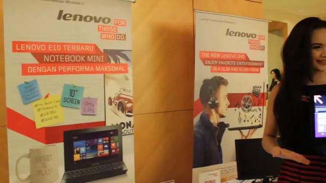 Launching Lenovo with Intel Baytrail T family : E10, S20, G40, dan H500S смотреть онлайн