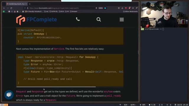 Learning Rust! ? Axum Hyper Tonic Tower Part 1 смотреть онлайн