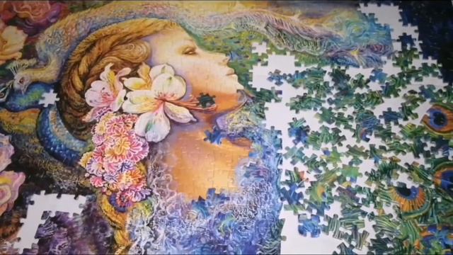 1000-piece Jigsaw Puzzle Peacock Daze By Josephine Wall