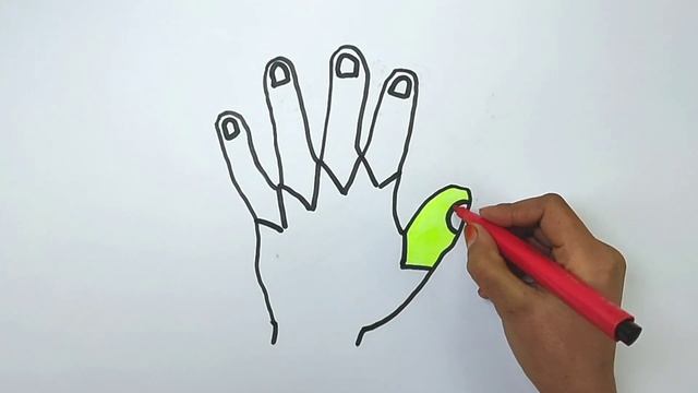Bolalar uchun barmoq rasim chizish | Finger drawing for children | Рисование пальцами для детей смотреть онлайн