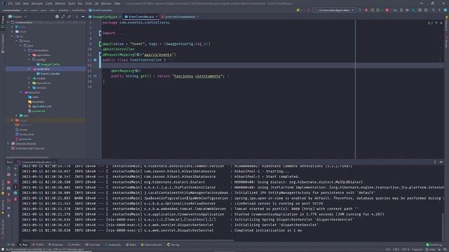 WebApp de Eventos Utilizando Java e Angular - Parte 4 - Swagger e Commit смотреть онлайн