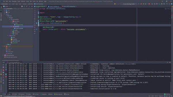WebApp de Eventos Utilizando Java e Angular - Parte 4 - Swagger e Commit
