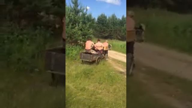 ВЕЗДЕХОД ИЗ МОТОКУЛЬТИВАТОРА . Своими руками . смотреть онлайн