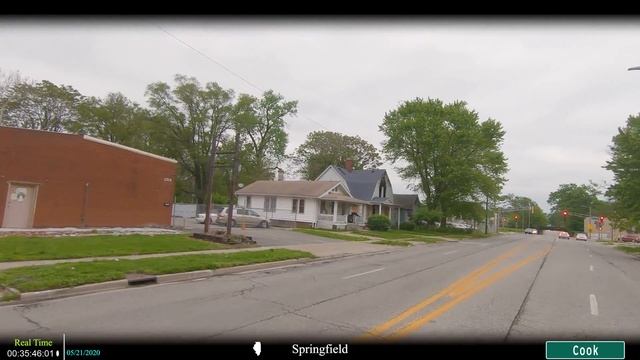 Illinois' State Capital: Springfield, Illinois 4K.