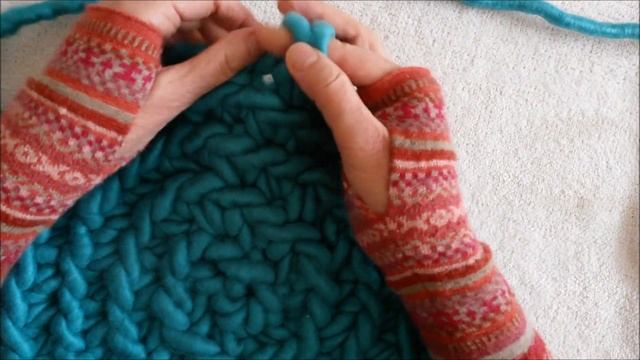 Вязание без спиц. Коврик смотреть онлайн