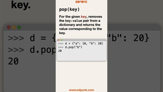 [Day 76] How to Remove Key:Value Pairs from a Dictionary in Python | Light Mode #100daysofpython смотреть онлайн