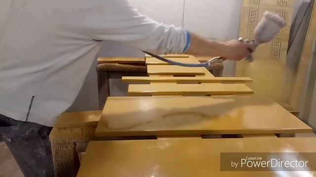 Покраска МДФ Эфект Металлик смотреть онлайн