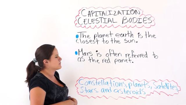 English Grammar: Capitalization -- Planets, Stars, Objects In The Universe смотреть онлайн