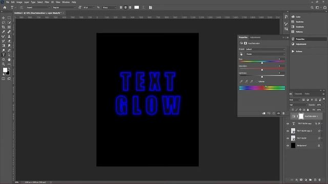 Text and Shape Neon Glow Effect; Photoshop(tutorial)2022 смотреть онлайн