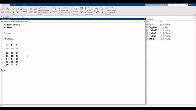 Import and read excel file in Matlab 2022a смотреть онлайн