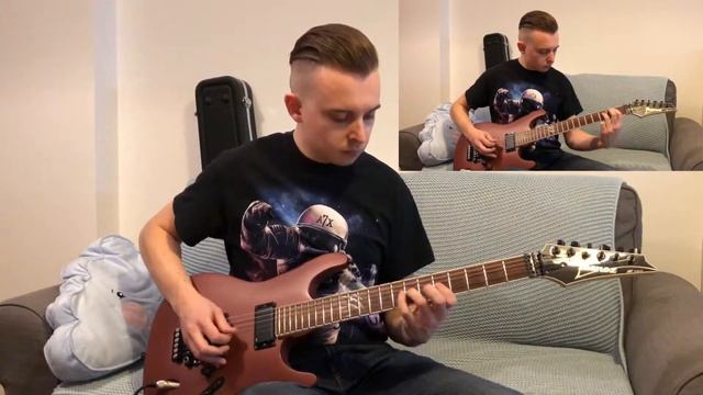 Ensiferum - Treacharous Gods (Guitar Cover) смотреть онлайн