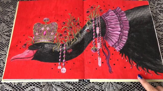 Раскрашенное за месяц | Апрель 2021 | Раскраски Антистресс