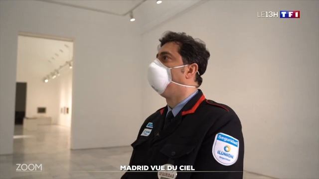 Zoom Madrid vue du ciel смотреть онлайн