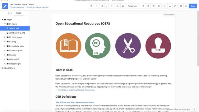 Grav + Canvas LMS: Examples of Embedded Content Editing with GitBook смотреть онлайн