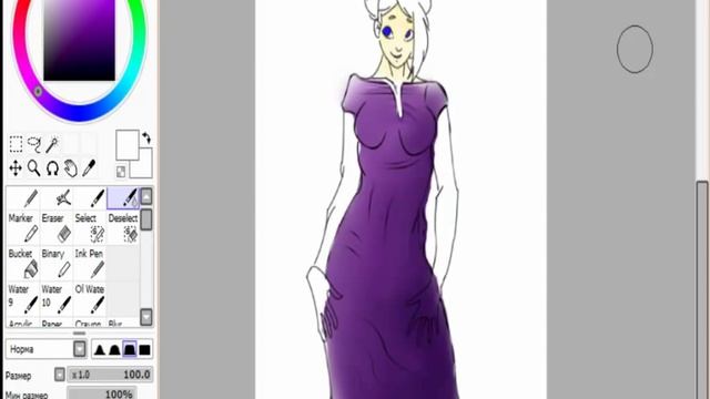 Dima101 Рисуем Аниме Няшку в Photoshop и SAI смотреть онлайн