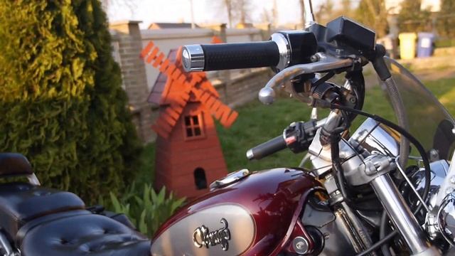 Yamaha Virago 400 walk around and exhaust смотреть онлайн