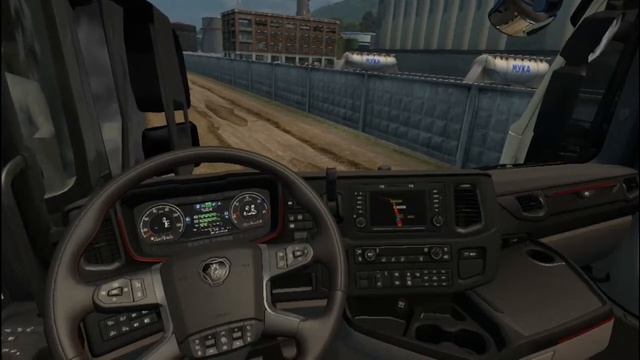 РОССИЯ ОШИБОК НЕ ПРОЩАЕТ- ВРЕЗАЛСЯ В ГРУЗОВИК НА БОЛЬШЕГРУЗЕ в EURO TRUCK SIMULATOR 2 смотреть онлайн