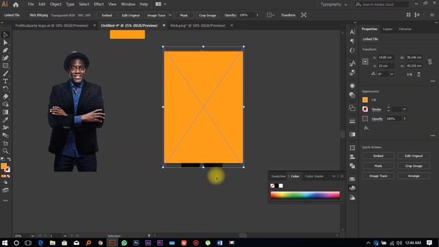 How to create a political poster using Adobe Photoshop and Adobe Illustrator Part 1 (2021 Update) смотреть онлайн