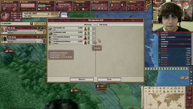 Victoria 2 USA Modern Day Mod "Abuseing Mexico Again!" EP:5 [2006-2009] смотреть онлайн