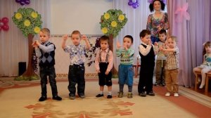 Танец мальчиков на празднике "8 марта"
