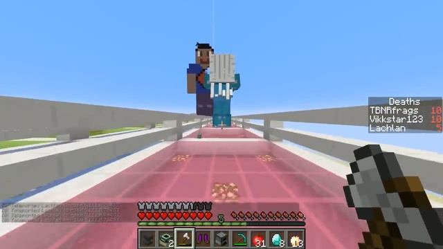 Minecraft 1.8 RAINBOW LUCKY BLOCK RACE with The Pack (Minecraft Lucky Block Mod) смотреть онлайн