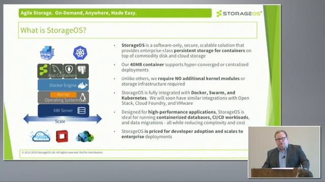 StorageOS Enabling Enterprise Storage with Chris Brandon смотреть онлайн