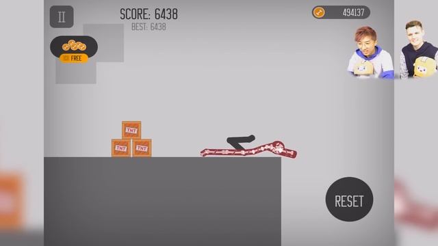 We Broke 999,999,9999 BONES In STICKMAN DISMOUNTING!? (BEST FALLS + FUNNY MOMENTS!) смотреть онлайн