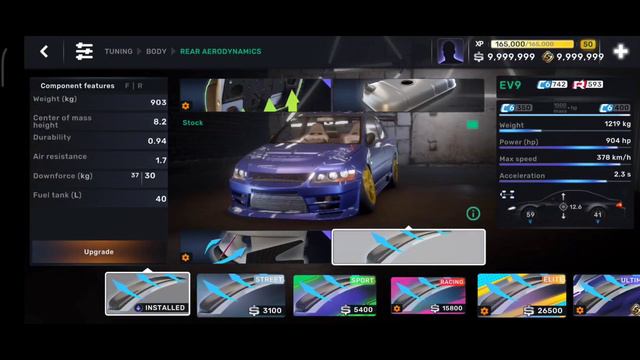 CarX Street | Best Tuning Mitsubishi Evo 9 ( Ev9) 432 KM/H | Android Mod | Gameplay #carxstreet