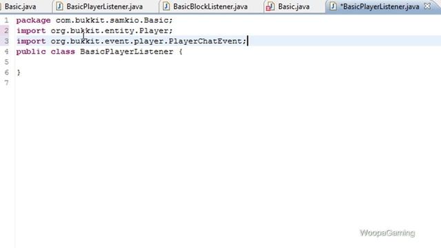 Basic BUKKIT plugin Tutorial смотреть онлайн