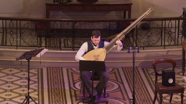 Kapsberger Toccata 4 - Alex McCartney theorbo смотреть онлайн