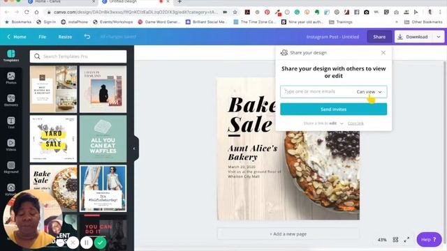 Sharing Your Canva Files смотреть онлайн
