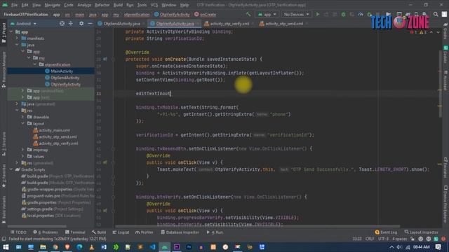 Firebase OTP Verification Android - Firebase Phone Authentication Android - Part 02 смотреть онлайн