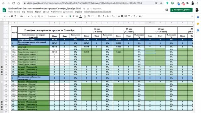 План Факт отдела продаж. Урок №25. смотреть онлайн