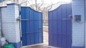 Рычажная автоматика распашных ворот Nice HYPPO 7005 открытие створок наружу на 135°