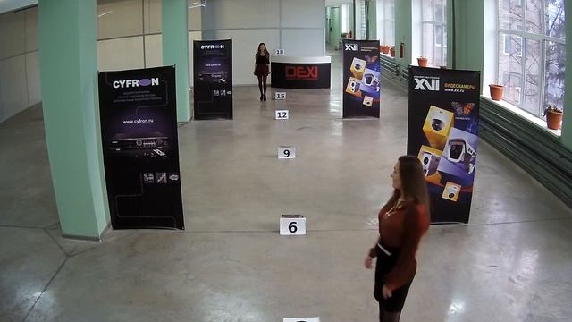Пример записи IP камеры XVI 5 Mp серия 52xx смотреть онлайн