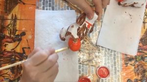 Раскраска гипсовой фигурки. Собака. Diy.