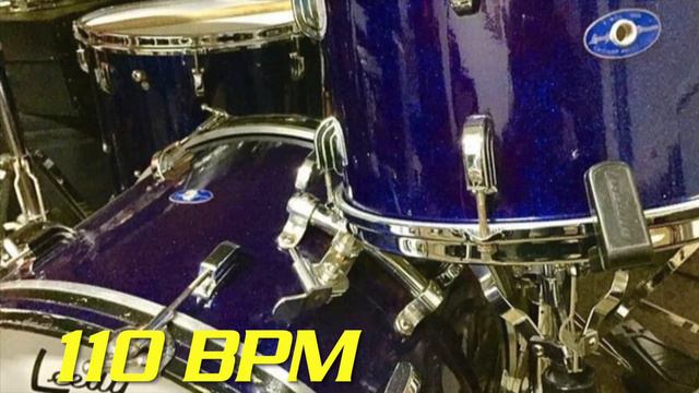 Shuffle Drum 110 bpm. Drum Track for Blues or Booguie. Shuffle Drum Beat. Swing Drum. смотреть онлайн