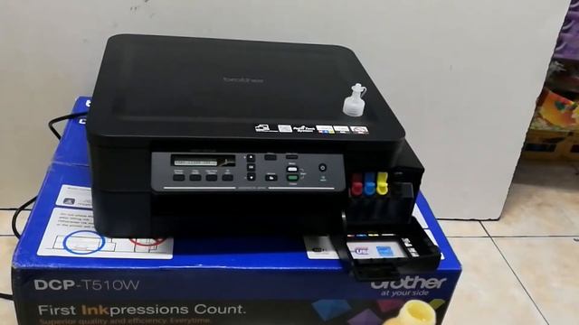 printer Brother DCP T510W смотреть онлайн
