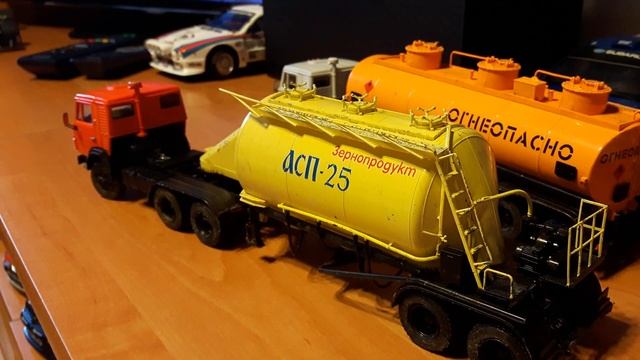 Kamaz 54112 / Nefaz / AZP 25 1:43 Pao Kamaz смотреть онлайн