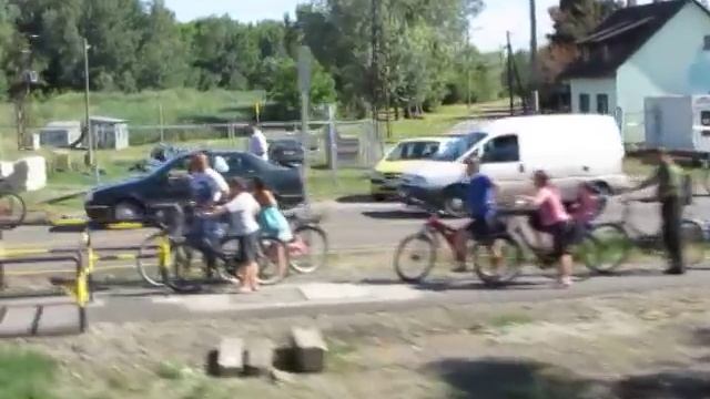 Hungary: MAV Class 418 (M41) diesel 418 128 on the Szeged - Bekescsaba line (with engine start up!) смотреть онлайн