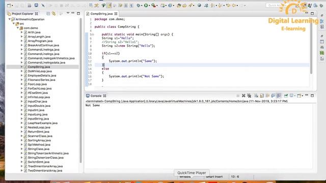 37 Java String Comparison | Online Training Download app from below link смотреть онлайн
