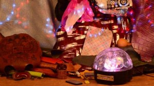 Цветомузыка - диско шар с mp3 плеером и USB (диаметр 20 см; тип 3)