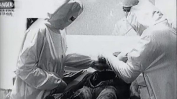 Roswell UFO incident /Вскрытие инопланетянина реконструкция