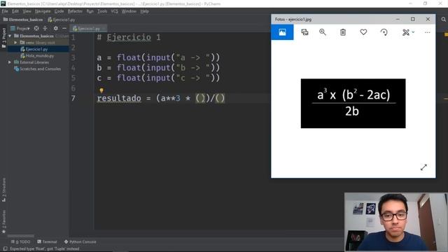 13. Programación en Python | Ejercicio 1 – Operación aritmética смотреть онлайн